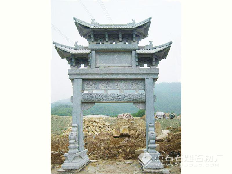 坟场石牌坊